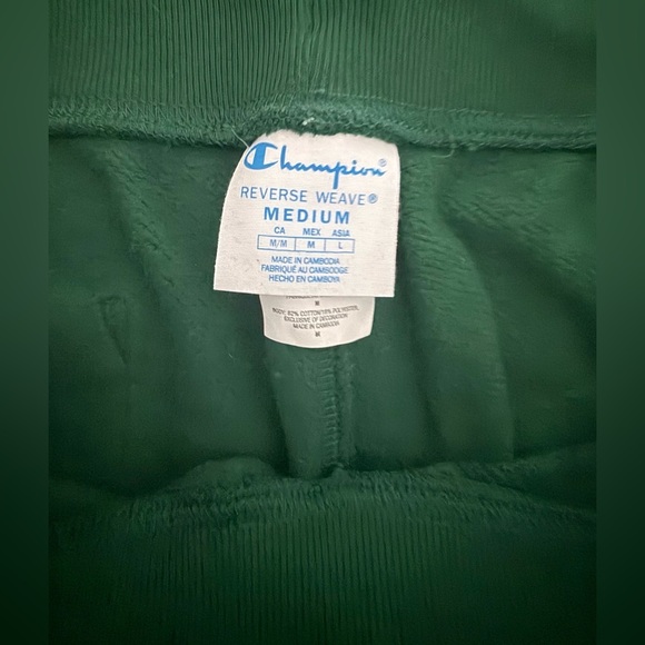 Champion Green Sweatpants with Donald Duck Graphic/LIMITED EDITION/Used - Picture 4 of 5